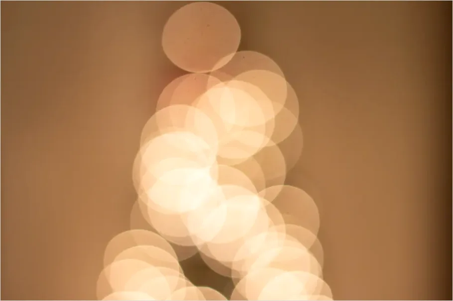 Detail Abstract Warm Bokeh Background Texture Number 3
