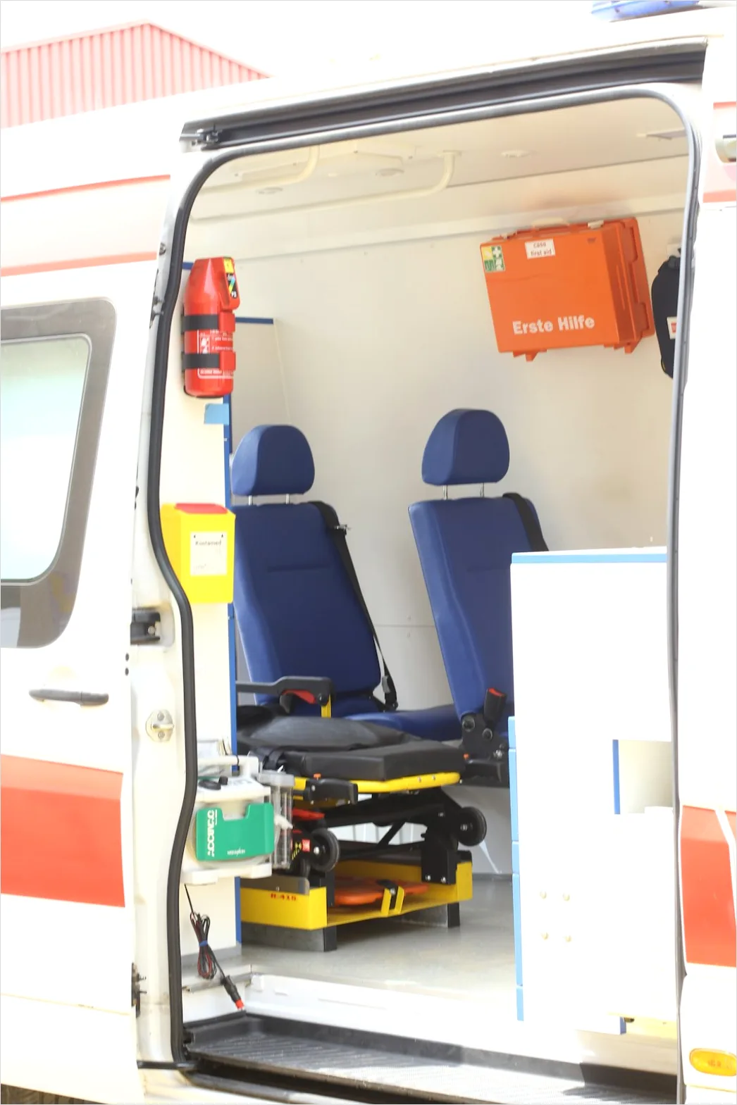 Ambulance Interior Medical Equipment Detail 2915