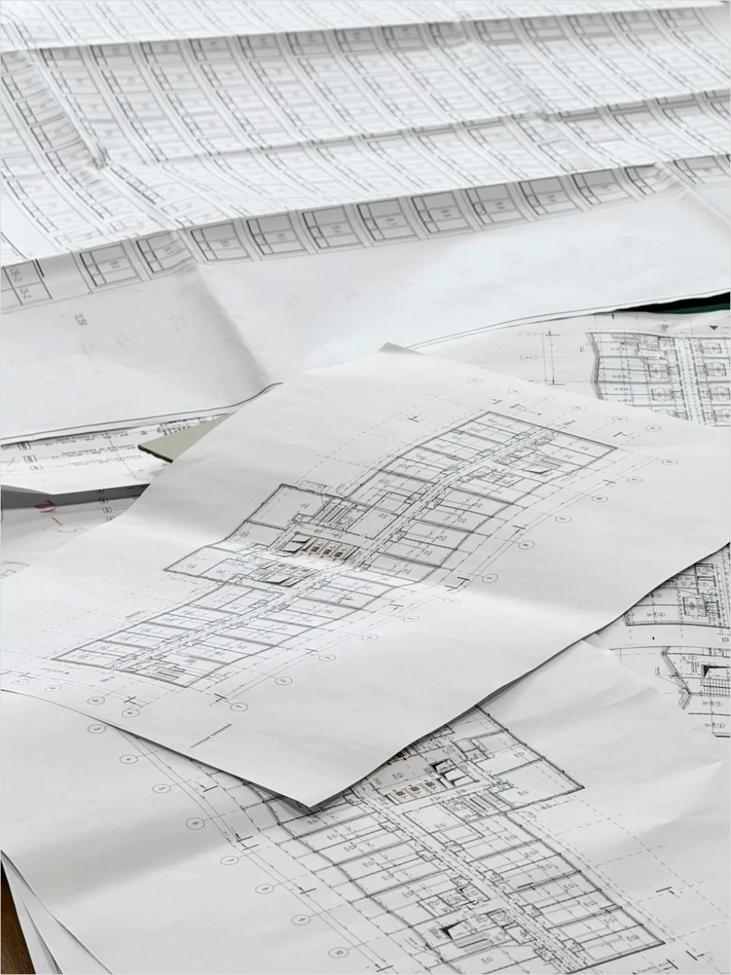 Detail Architectural Floor Plan Blueprint Photo Number 5