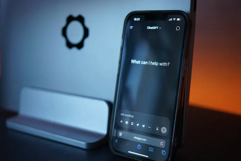 Detail Chatbot Interface On Smartphone Screen Close Up Number 12