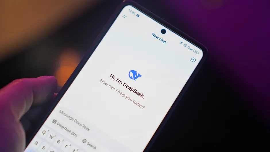 Detail Chatbot Interface On Smartphone Screen Close Up Number 3