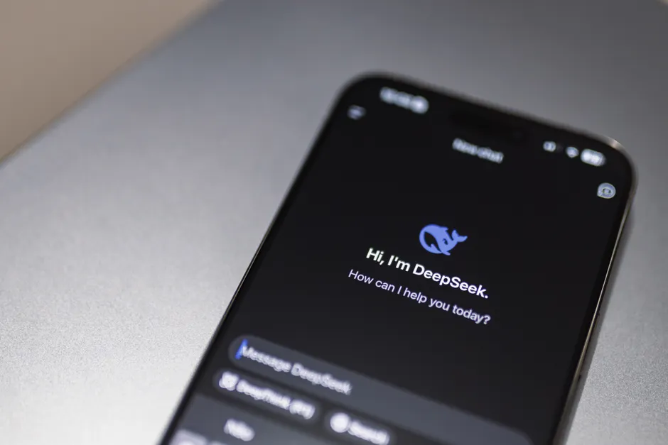 Detail Chatbot Interface On Smartphone Screen Close Up Number 9