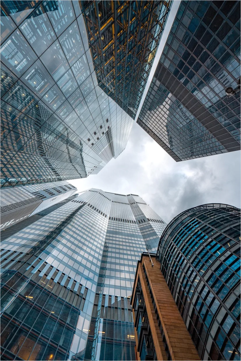 Detail City High Rise Facade Pattern Photo Number 8