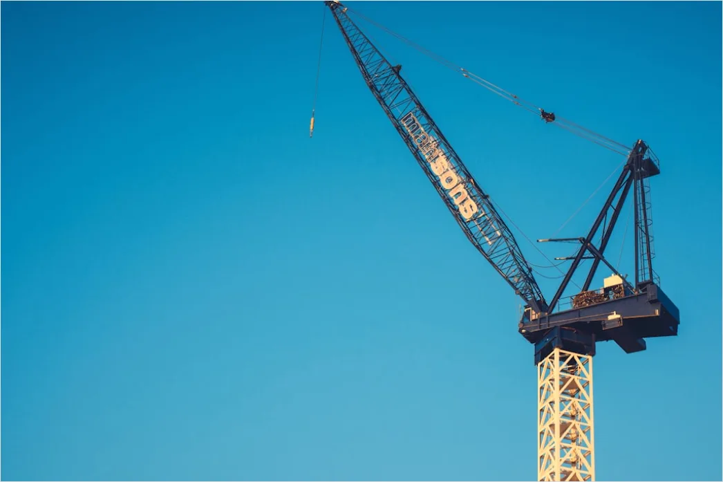 Detail Construction Crane Over Building Photo Number 6