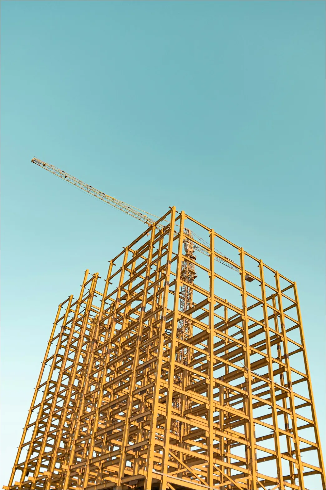 Detail Construction Site Building Framing Photo Number 3