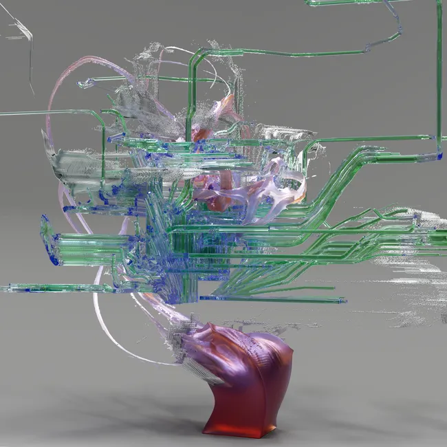 Detail Deep Learning Neural Network Visualization Dark Number 8