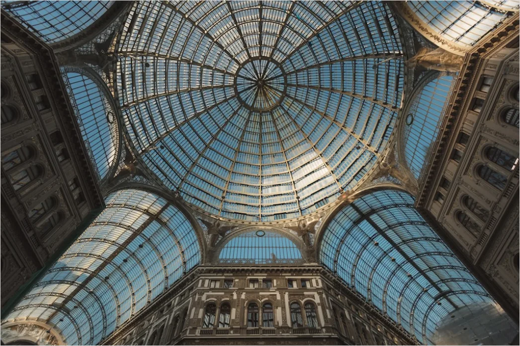 Glass Roof Atrium Architecture Photo A6e4