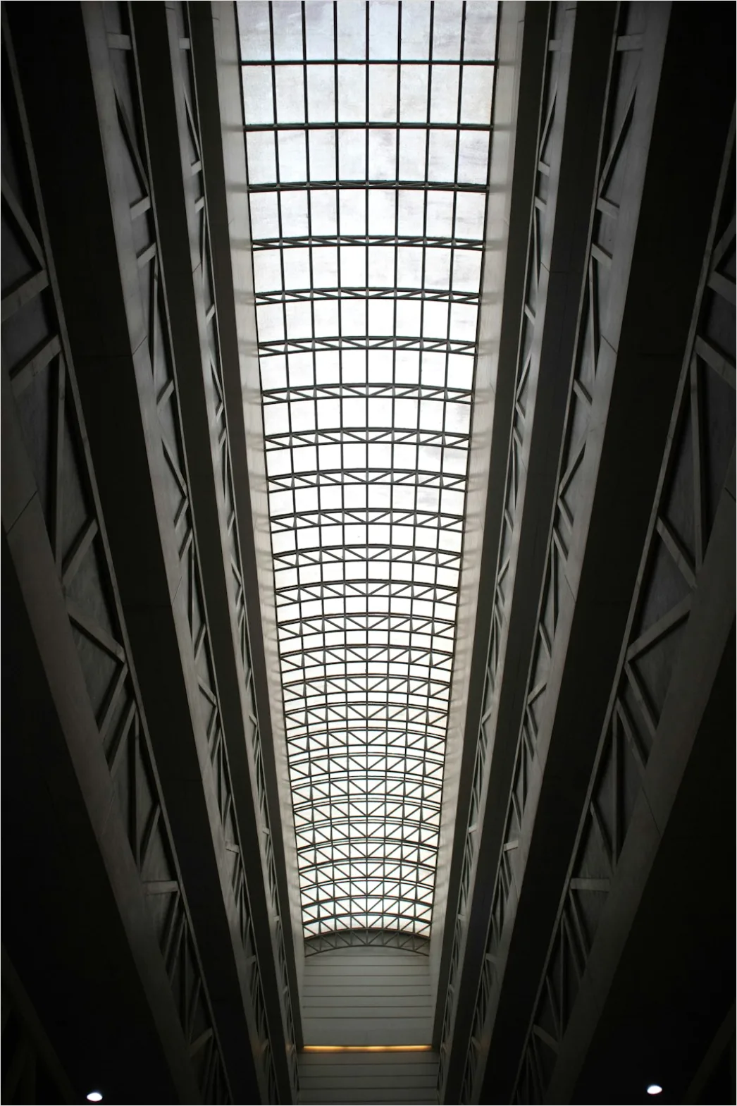 Detail Glass Roof Atrium Architecture Photo Number 3