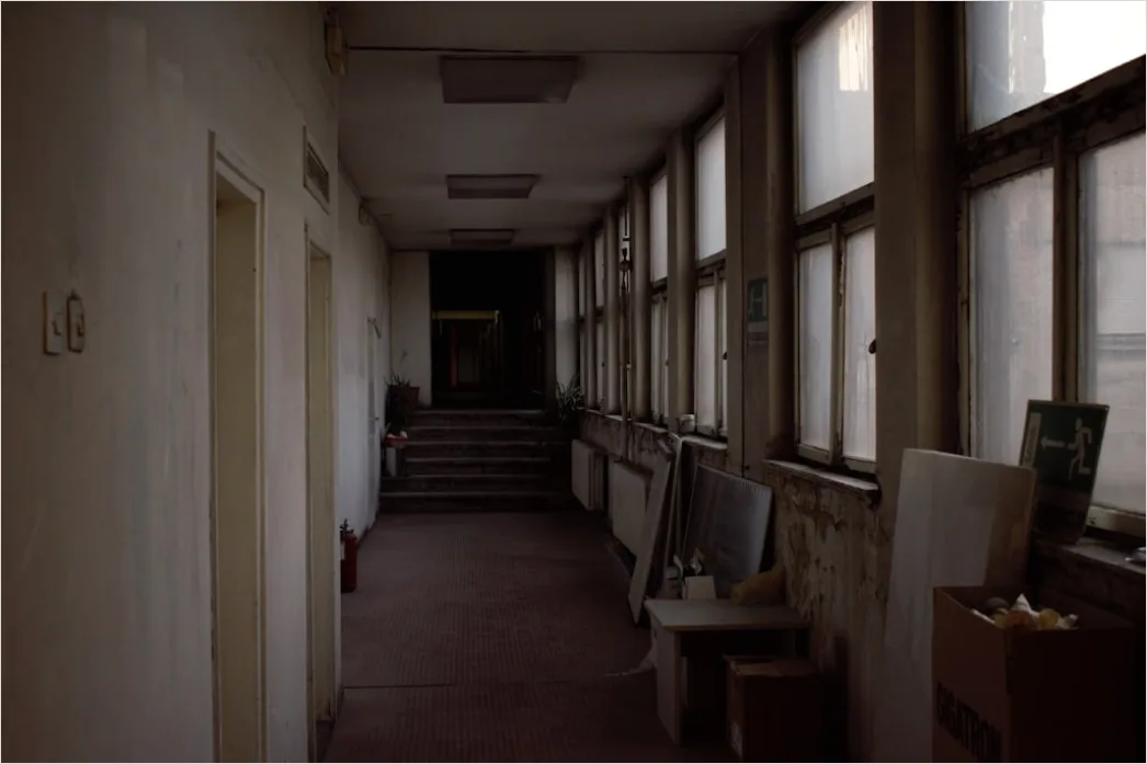 Detail Hospital Corridor Clean Sterile Lighting Number 12
