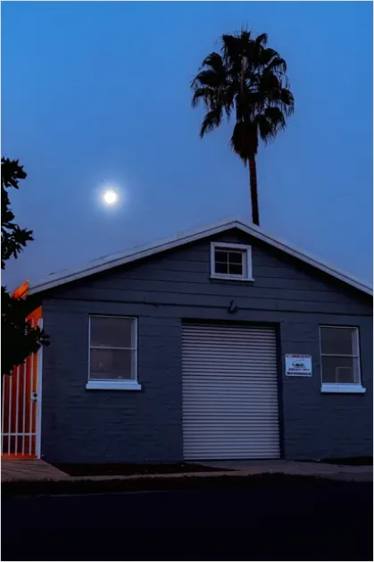 Detail House Exterior At Blue Hour Photo Number 6