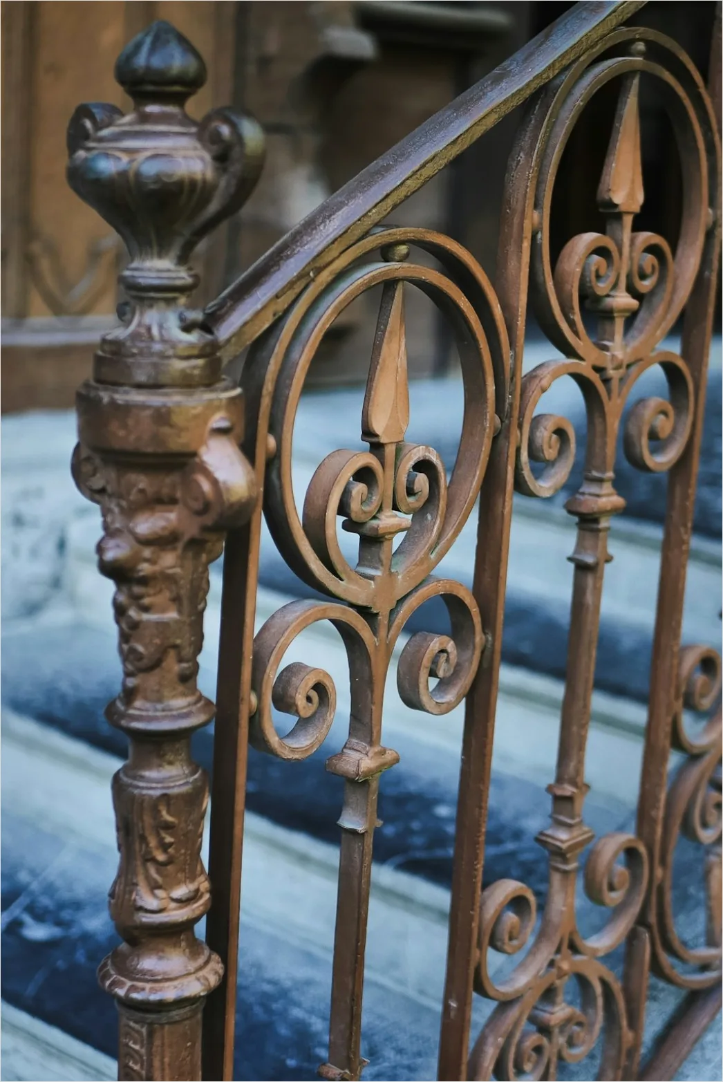 Ironwork Railing Architectural Detail Photo 0393