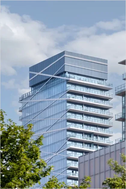 Detail Luxury Condo Tower Exterior Photo Number 8