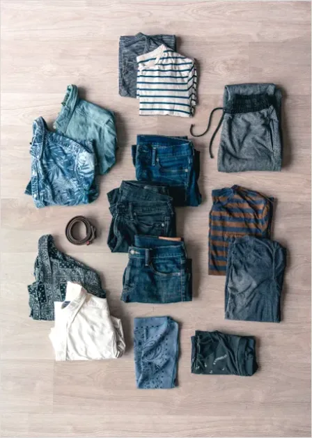 Detail Minimal Capsule Wardrobe Flat Lay Number 5