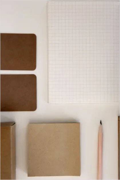 Detail Notebooks Pencils Desk Flat Lay Number 7