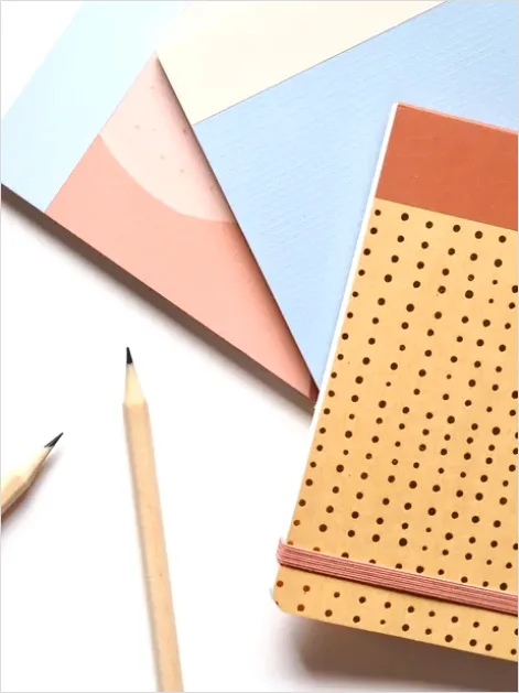 Detail Notebooks Pencils Desk Flat Lay Number 10
