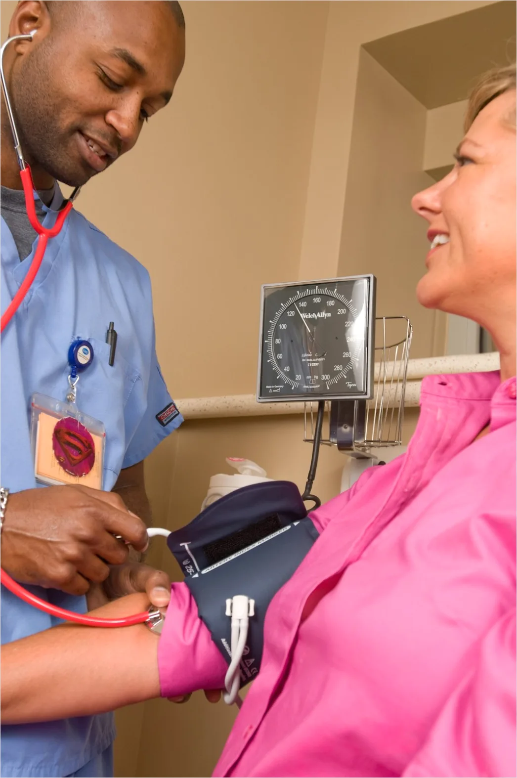 Detail Nurse Checking Vital Signs Patient Number 4