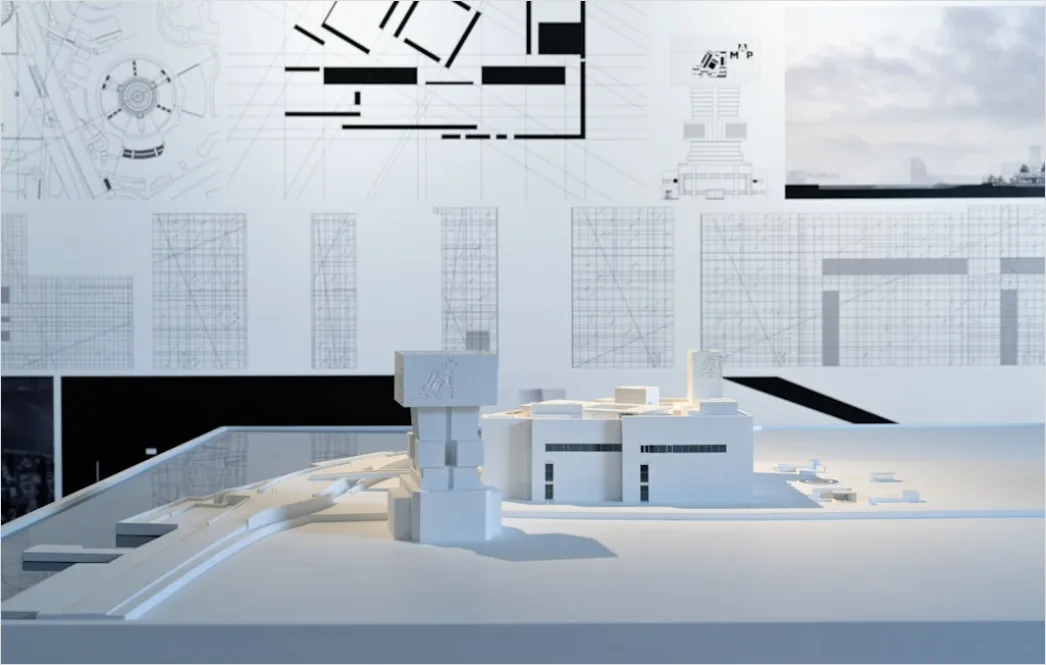 Detail Real Estate Development Architecture Concept Number 2