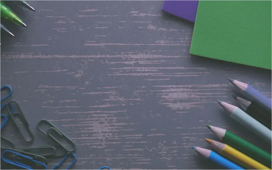 Detail School Supplies Flat Lay Photo Number 10
