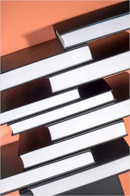 Detail Stack Of Textbooks Photo Number 14