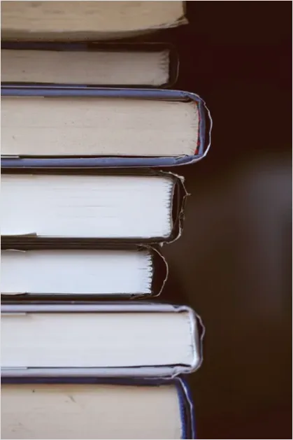Detail Stack Of Textbooks Photo Number 15