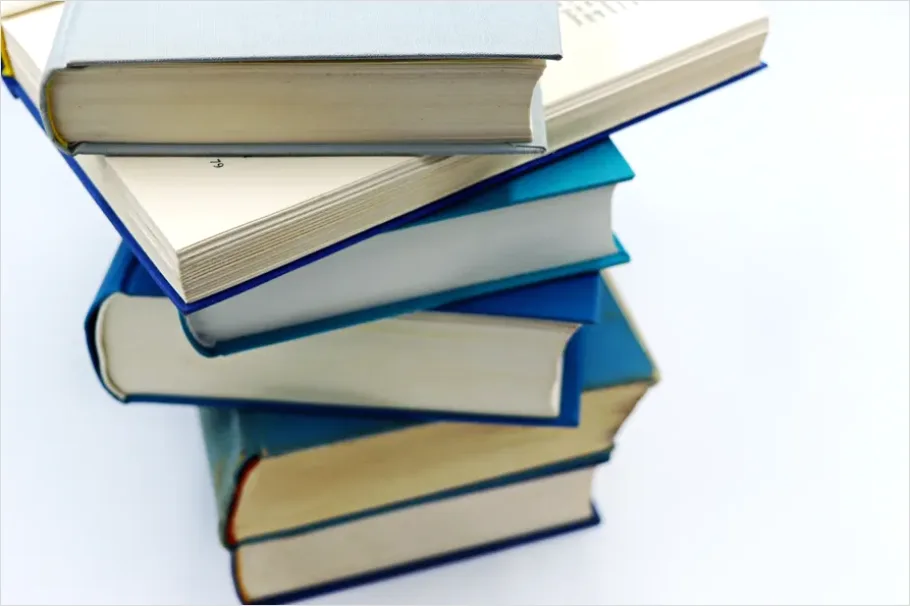 Detail Stack Of Textbooks Photo Number 3