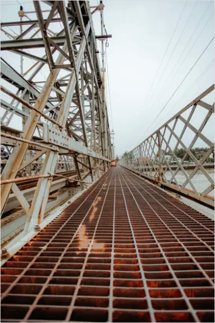 Detail Steel Truss Bridge Architecture Photo Number 2