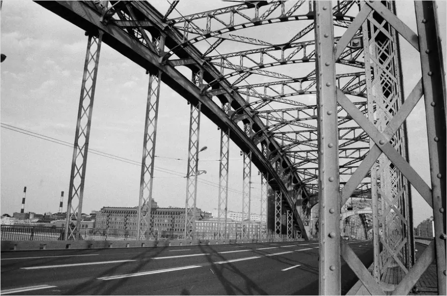 Detail Steel Truss Bridge Architecture Photo Number 6