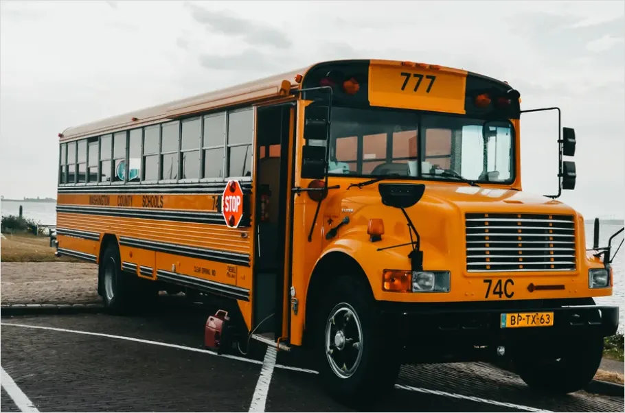 Detail Students Boarding School Bus Photo Number 7