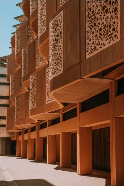 Detail Sustainable Architecture Facade Detail Photo Number 8