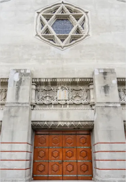 Detail Synagogue Exterior Architecture Photo Number 6