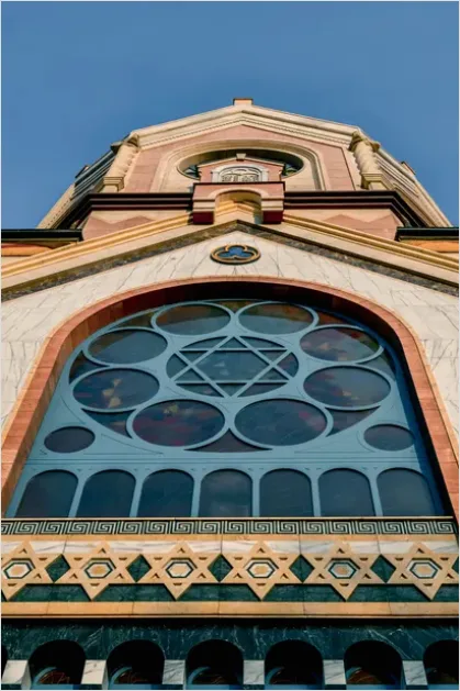 Detail Synagogue Exterior Architecture Photo Number 8
