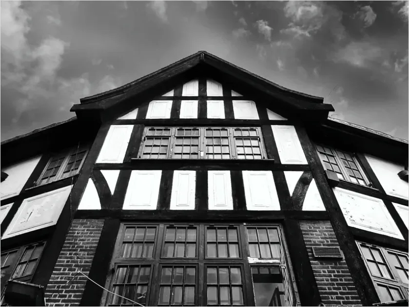 Detail Tudor Revival House Exterior Photo Number 7