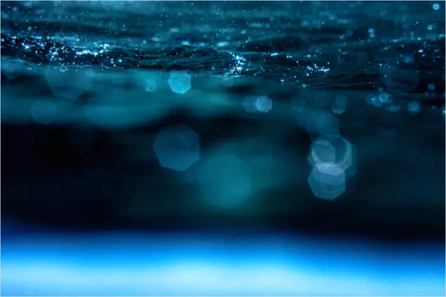 Detail Underwater Blue Gradient Background Number 11