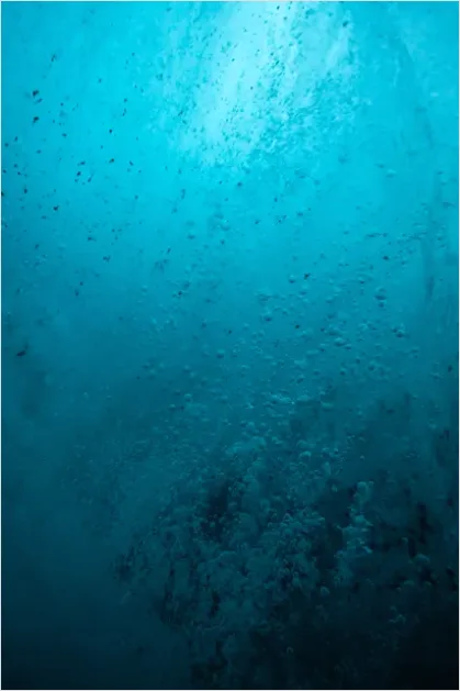 Detail Underwater Blue Gradient Background Number 3