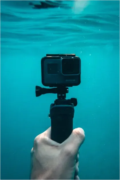 Detail Underwater Camera Housing Close Up Number 6
