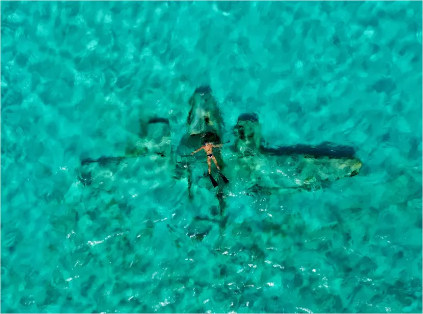 Detail Underwater Plane Wreck Photo Number 5