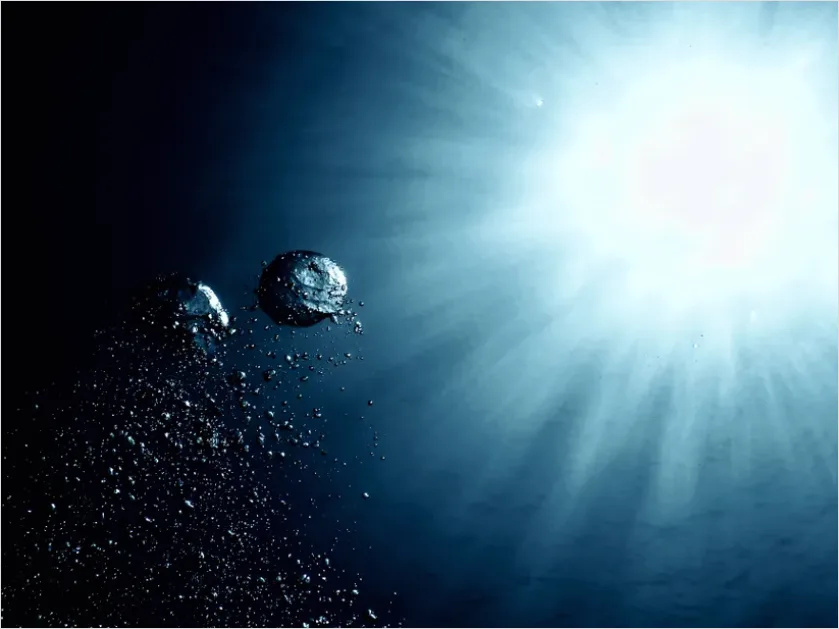 Detail Underwater Sun Rays Photo Number 2