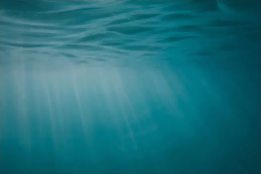 Detail Underwater Sun Rays Photo Number 3