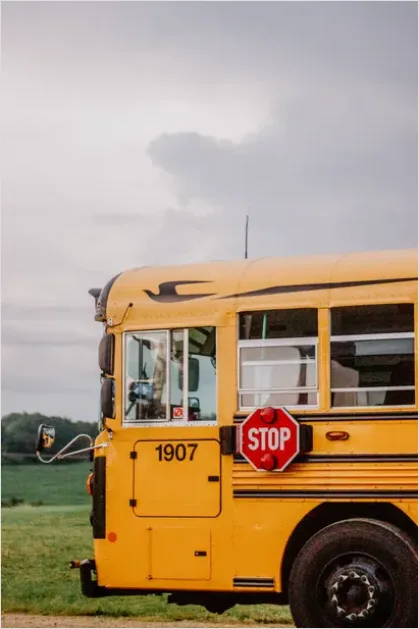 Yellow School Bus Photo 624c