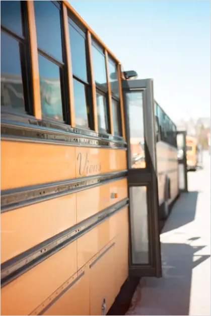 Detail Yellow School Bus Photo Number 11