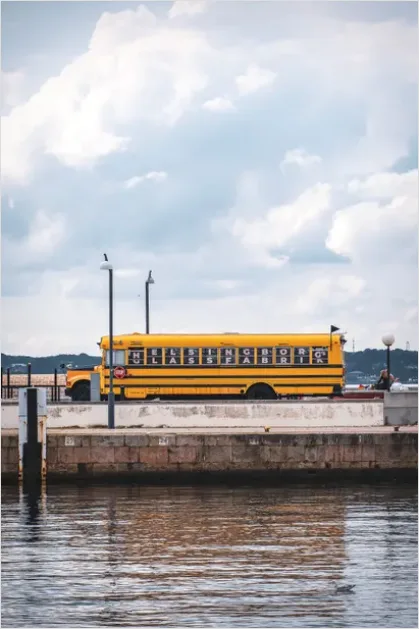 Detail Yellow School Bus Photo Number 16
