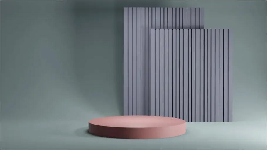 Detail 3d Illustration Pastel Shapes Render Number 9