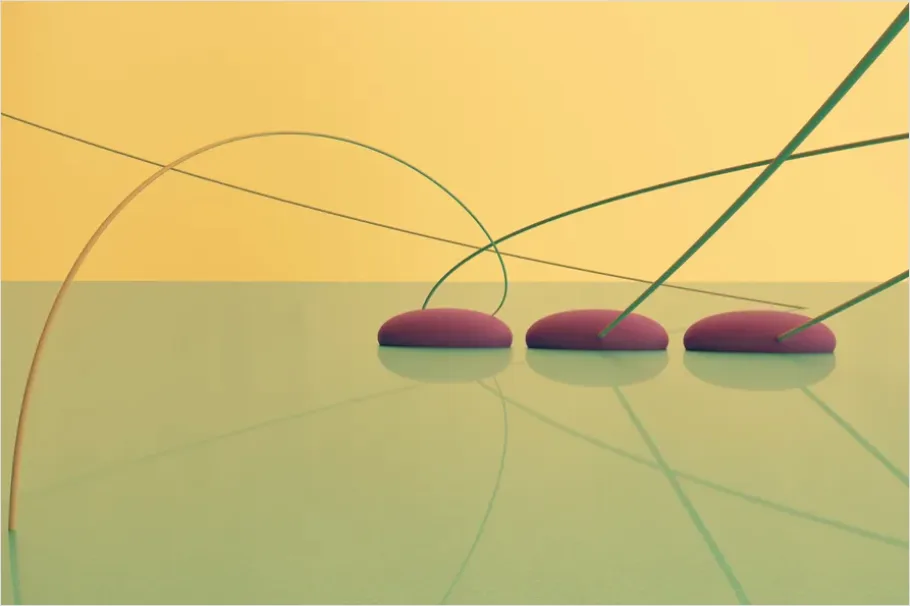 Detail 3d Illustration Pastel Shapes Render Number 10