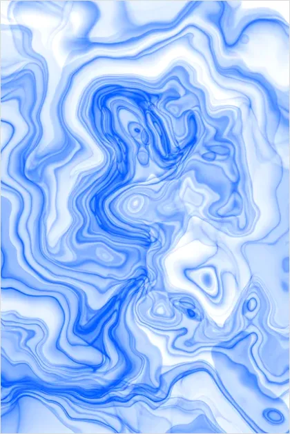 Detail Abstract Squiggle Line Pattern Seamless Number 15