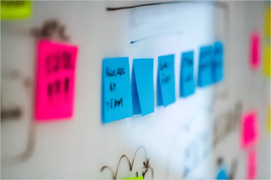 Detail Agile Scrum Board Sticky Notes Photo Number 11