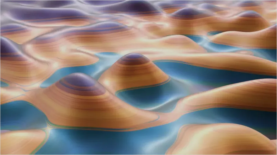 Detail Ai Generated Illustration Fantasy Landscape Number 16