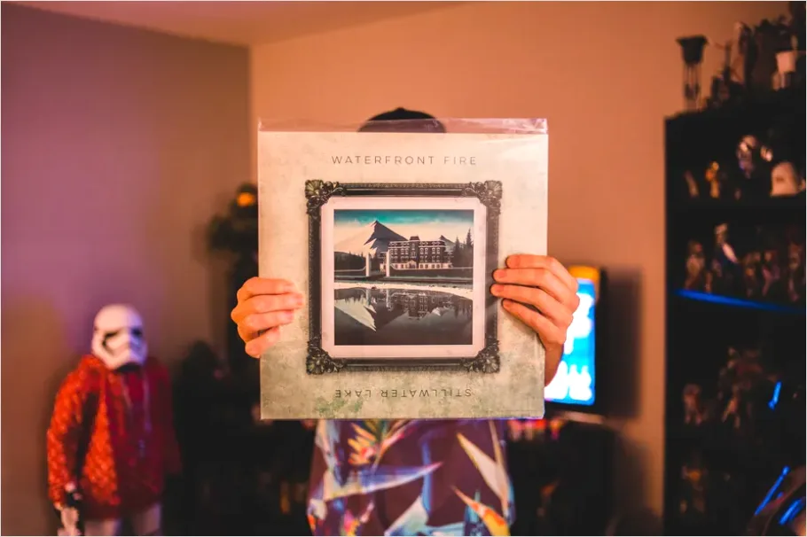 Detail Album Cover Illustration Art Mockup Number 2