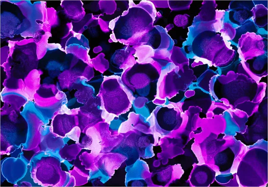 Detail Alcohol Ink Art Fluid Abstract Number 16
