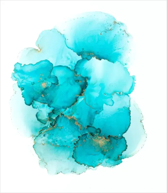 Detail Alcohol Ink Art Fluid Abstract Number 5