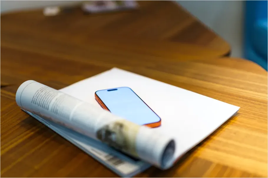 Detail Annual Report Booklet Mockup Photo Number 11